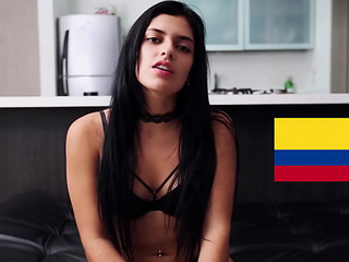 Bangbros - Colombian Teen Sara Garcia Squirts On Her Second Try