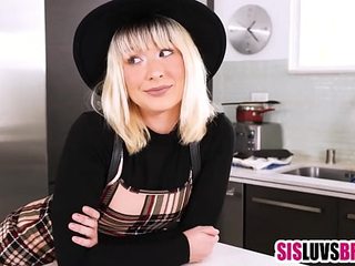Inexperienced Stepbrother Sucked By Stepsister